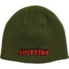 Spitfire Wheels Demonseed Script Olive Skully Beanie - One size fits most