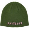 Spitfire Wheels Old E Olive / Red Beanie Hat - One size fits most