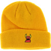 Toy Machine Skateboards Sketch Monster Mustard Beanie Hat - One size fits most