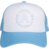 April Skateboards Full Circle White / Light Blue Hat - Adjustable