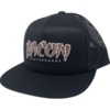 Bacon Skateboards Logo White / Black / Black Hat - Adjustable