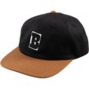 Baker Skateboards Capital B Black / Brown Hat - Adjustable