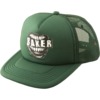 Baker Skateboards Yeller Green Trucker Hat - Adjustable