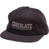 Chocolate Skateboards Western Cord Brown 5 Panel Hat - Adjustable