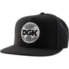 DGK Skateboards World Black Hat - Adjustable