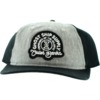 Ghost Ship Supply Co Insignia Cotton Black / Grey Adjustable Hat