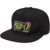 Happy Hour Skateboards Have A Nice Trip Black Hat - Adjustable