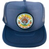 Happy Hour Skateboards Skull and Roses Navy Hat - Adjustable