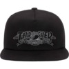 Thrasher Magazine x Anti Hero Mag Banner Black Hat - Adjustable