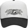 Thrasher Magazine x Anti Hero Mag Banner Black / White Hat - Adjustable