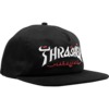 Thrasher Magazine Calligraphy Black Hat - Adjustable