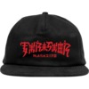 Thrasher Magazine Chinatown Black Hat - Adjustable