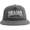 Thrasher Magazine Toy Machine Scratch Charcoal Hat - Adjustable