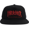 Thrasher Magazine Toy Machine Scratch Black Hat - Adjustable