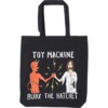 Toy Machine Skateboards Bury the Hatchet Black Tote Bag