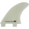 Fin Solutions G5 / G-X White FCS Quad Surfboard Fins Includes 4 Fins