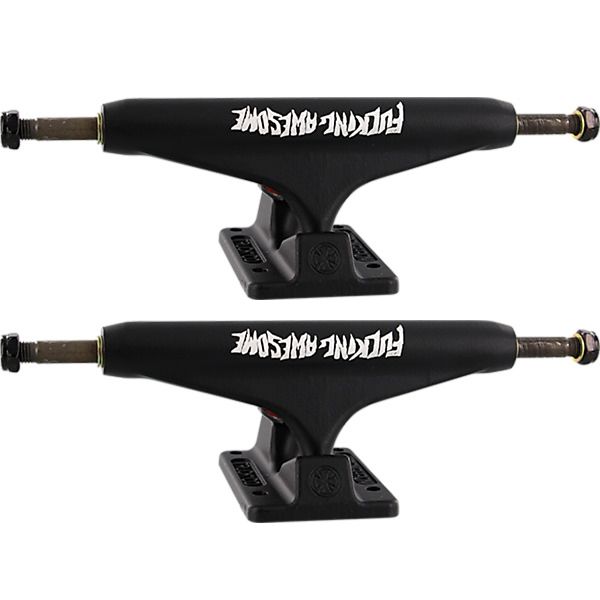 Independent Truck Company Stage 11 - 159mm Fucking Awesome Matte Black  Skateboard Trucks - 6.14 Hanger 8.75 Axle (Set of 2)