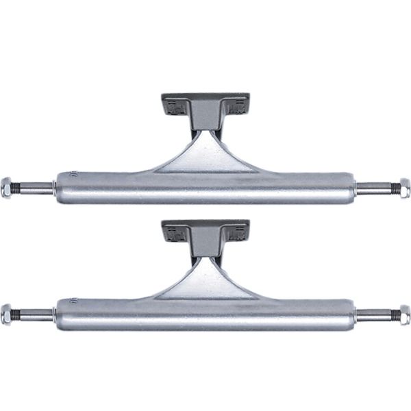 Slappy Truck Company ST1 Classic Hollow Polished / Gunmetal Skateboard Trucks - 5.4" Hanger 8.0" Axle (Set of 2)