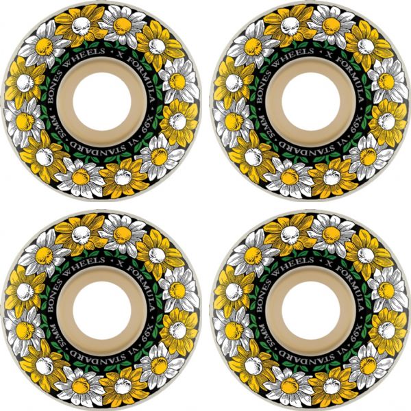 Bones Wheels XF X99 V1 STD Skateboard Wheels - 52mm 99a (Set of 4)