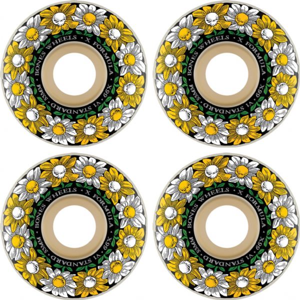 Bones Wheels XF X99 V1 STD Skateboard Wheels - 53mm 99a (Set of 4)