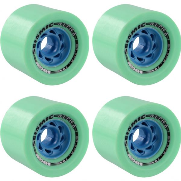 Seismic Skate Systems Alpha Mint Defcon Skateboard Wheels - 80.5mm 78a (Set of 4)