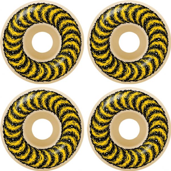 Spitfire Wheels Formula Four Classic Grimple Fury Natural Skateboard Wheels - 53mm 99a (Set of 4)