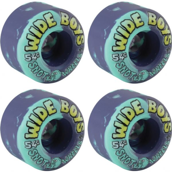 Snot Wheel Co. Wide Boys Skateboard Wheels - 54mm 99a (Set of 4)